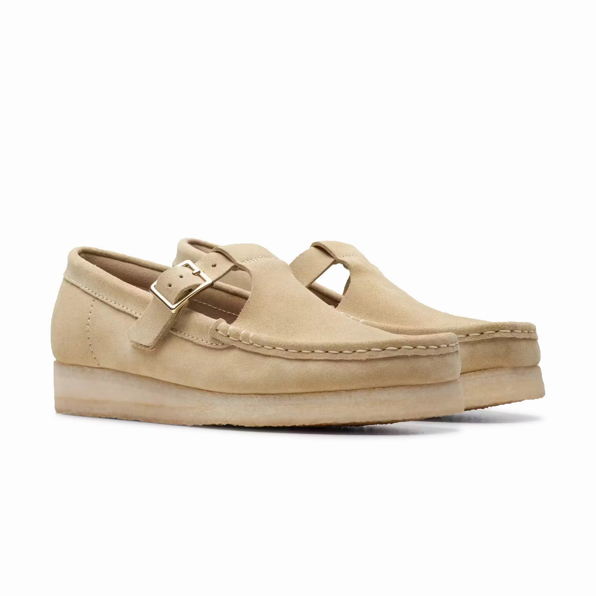 Wallabee T Bar 'Maple Suede' Urban Step-On Move Layer
