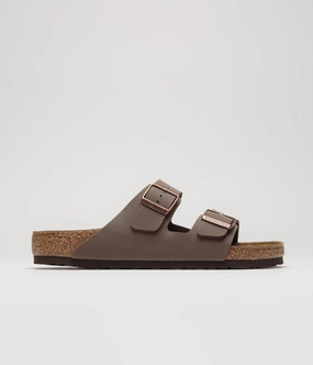 Comfort Lifestyle Slides Easy Slip-On Birkenstock Arizona BF Sandals - Mocha