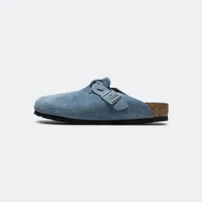 Day Comfort Garden Walk Boston Braided - Elemental Blue Suede Leather