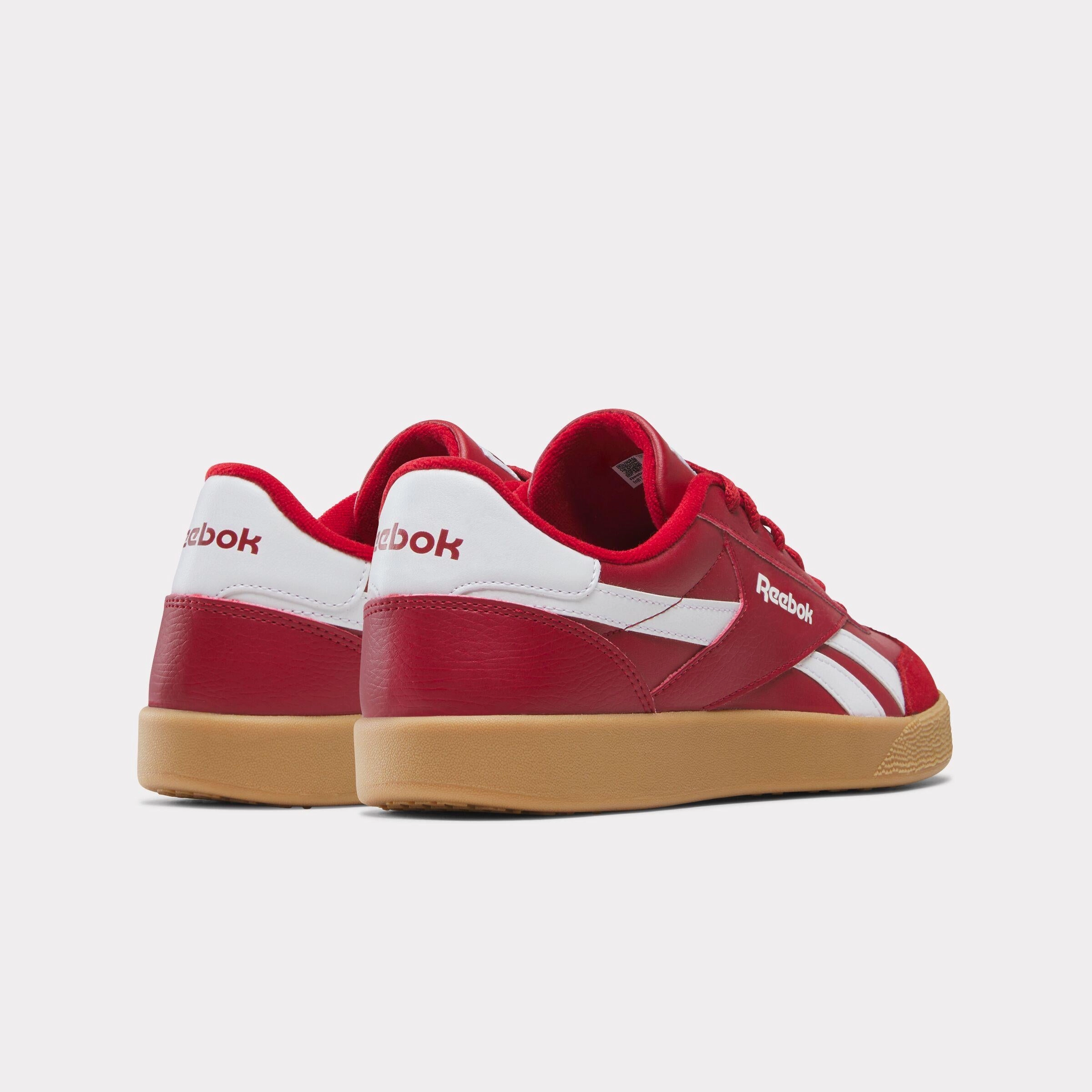 Waterproof Layer Reebok Footwear Men Smash Edge Shoes FLASHRED/WHITE/GUM1