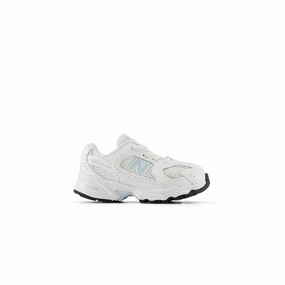 Toddlers 530 'White Ice Blue' Lace Touch
