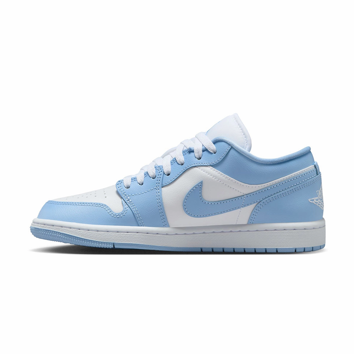 Wmns Air Jordan 1 Low 'Aluminium White' Padded Support