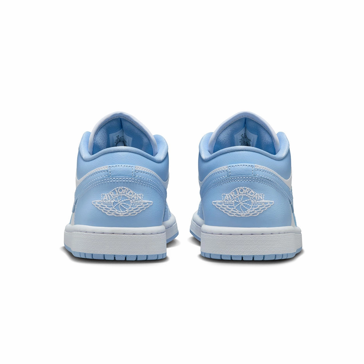 Wmns Air Jordan 1 Low 'Aluminium White' Padded Support