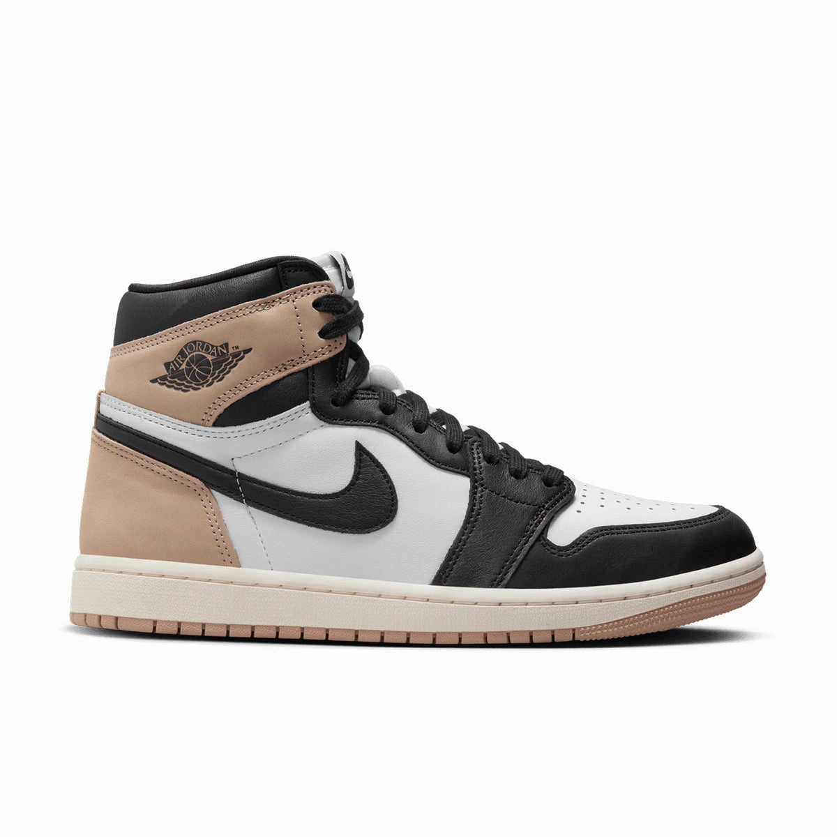 Cushion Feel Reliable Grip Wmns Air Jordan 1 Retro High 'Latte'