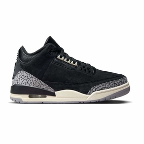 Flexible Build Travel Light Wmns Air Jordan 3 Retro 'Off-Noir'
