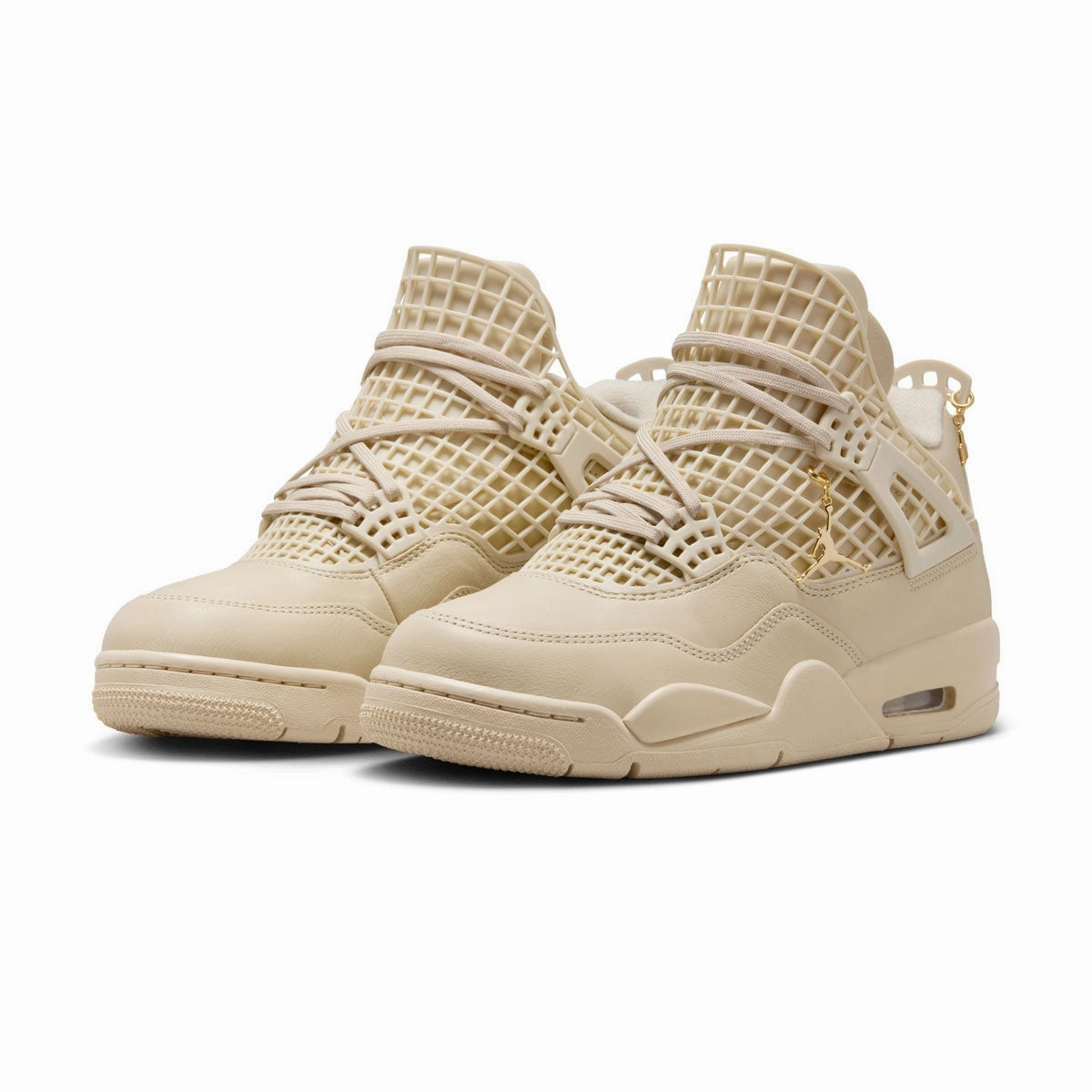 Wmns Air Jordan 4 Net 'Rattan' Light Step-On Move Comfort