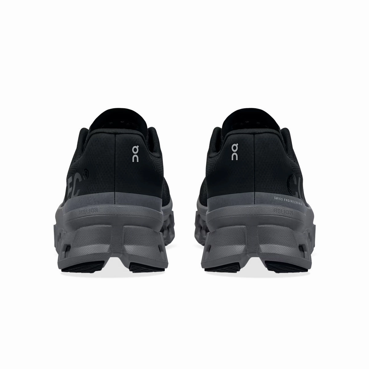 Wmns Cloudmonster 'Black Magnet' Flexible Lacing