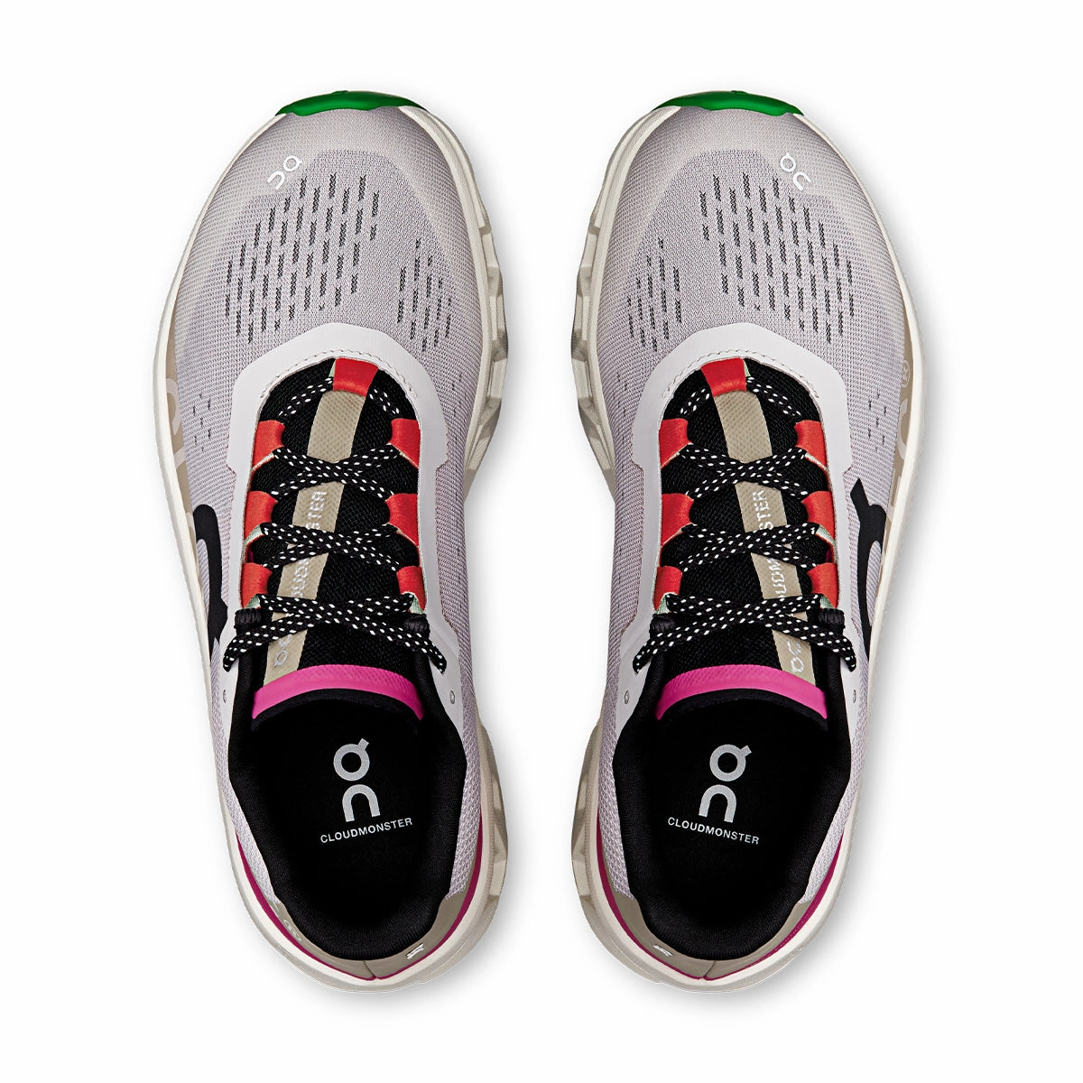 Wmns Cloudmonster 'Silver Ivory' Urban Step-On Move Layer