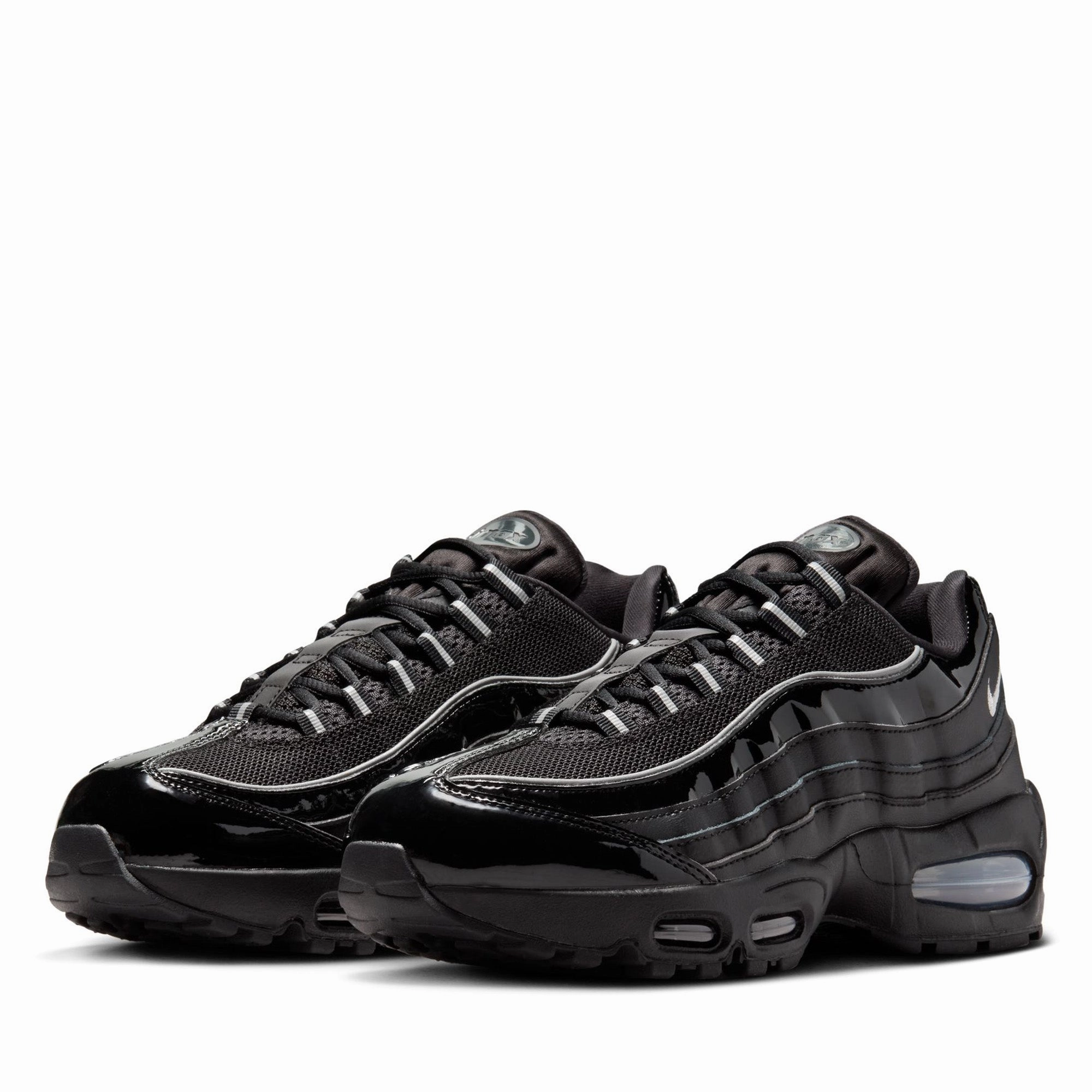Women's Nike Air Max 95 - Black/Metallic Silver