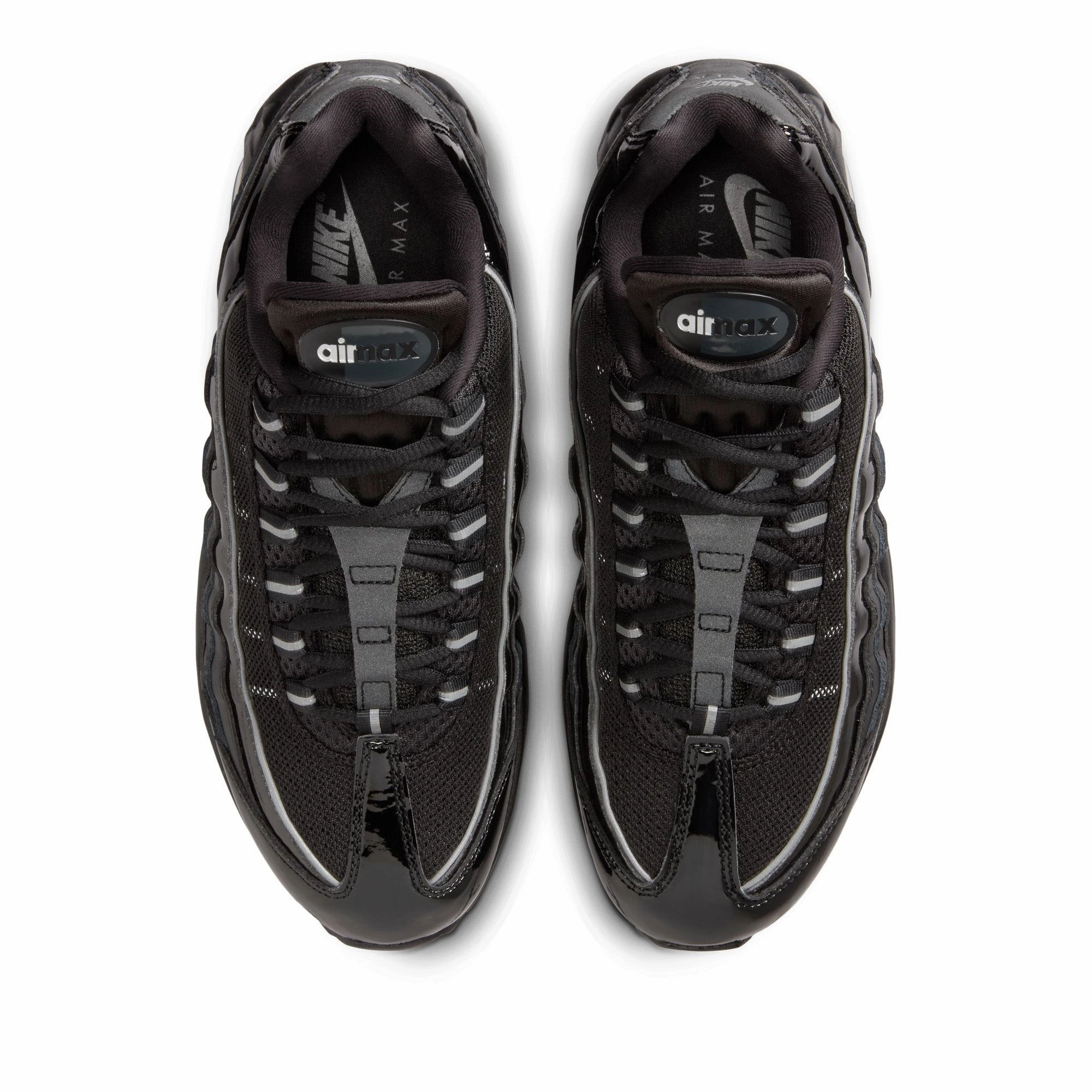 Women's Nike Air Max 95 - Black/Metallic Silver