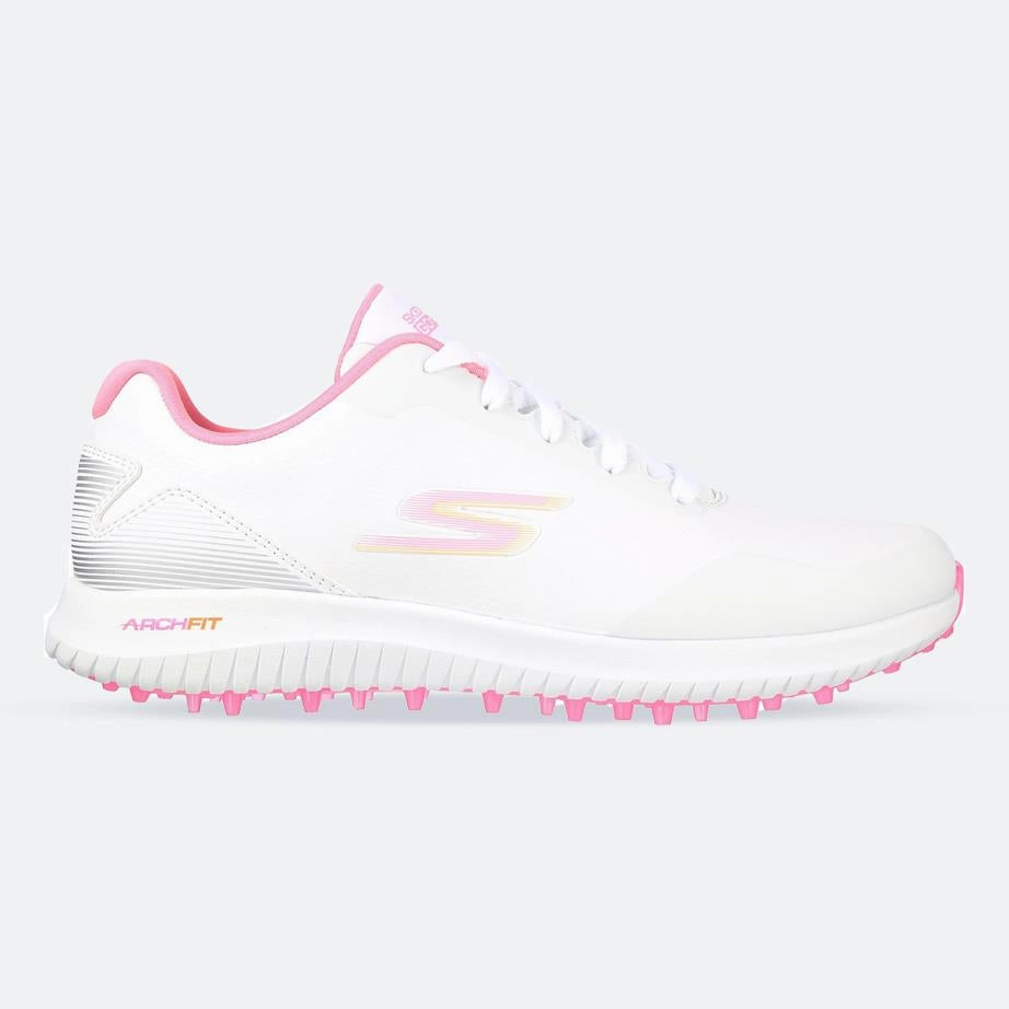 Women's Wide Fit Skechers 123030 Go Golf Max 2 Sneakers Air Flow Panels