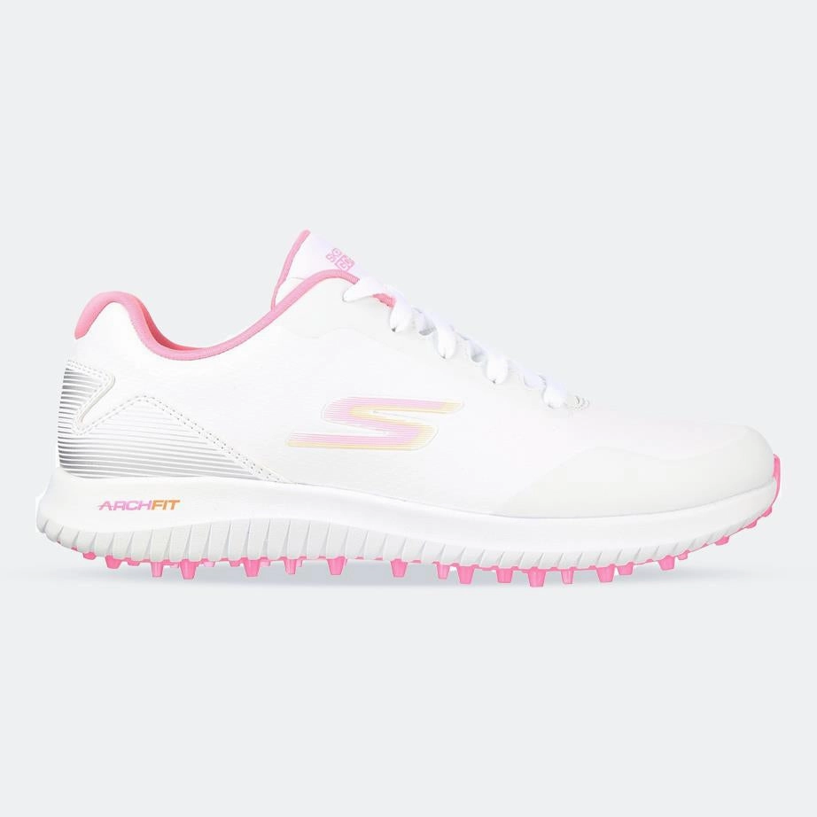 Women's Wide Fit Skechers 123030 Go Golf Max 2 Sneakers Air Flow Panels