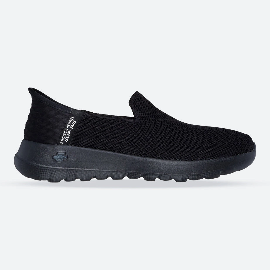 Women's Wide Fit Skechers 124641 Slip-ins Go Walk Joy Vela Shoes Max Support