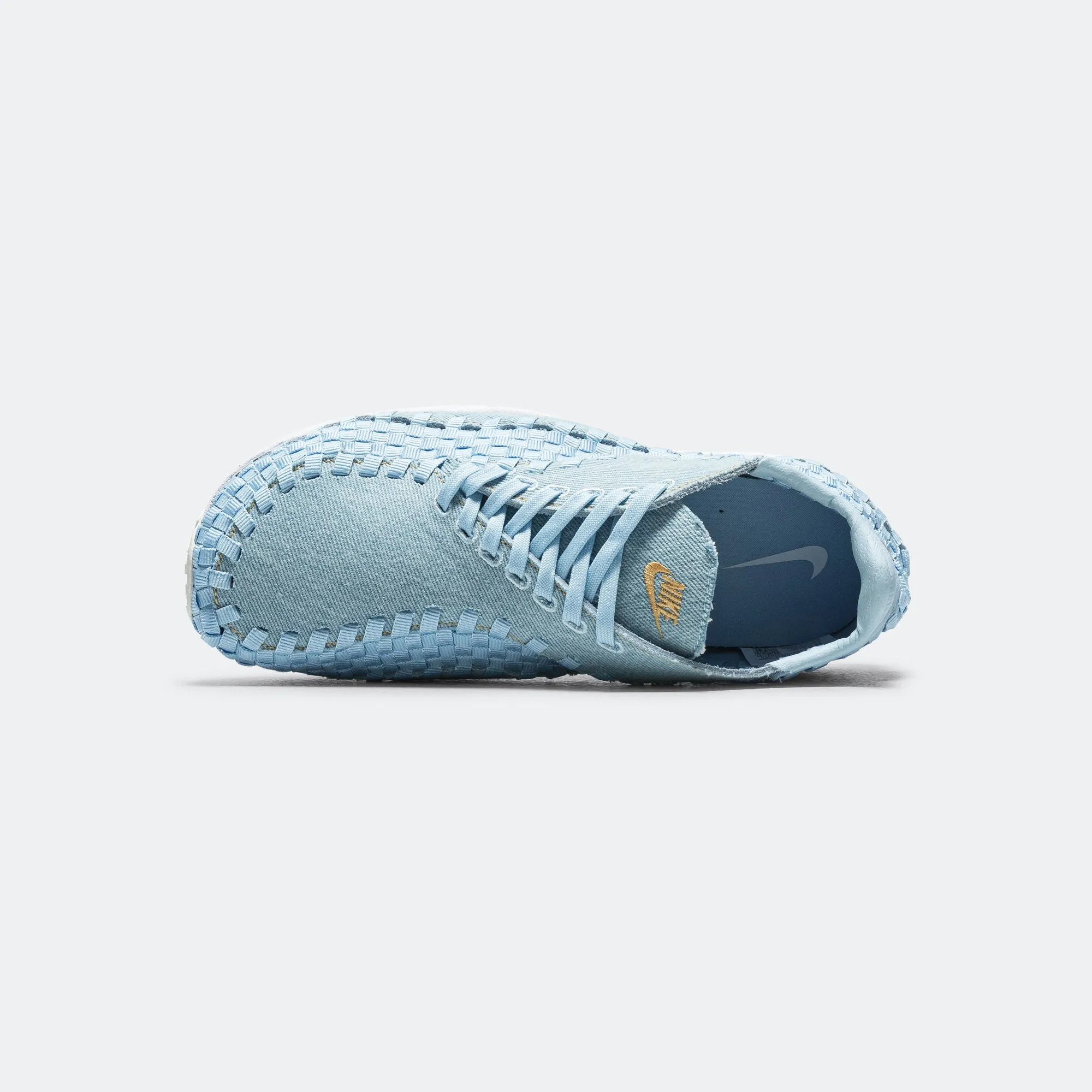 Womens Air Footscape - Denim/Wheat Gold-Ice Blue Versatile Step Tech