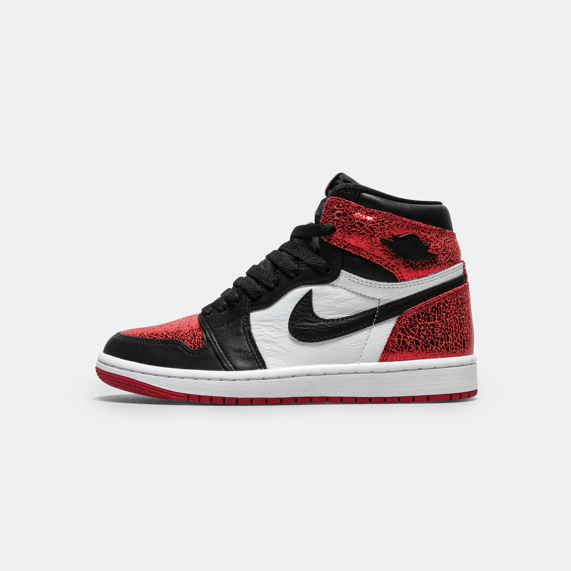 Womens Air Jordan 1 Retro High OG - Varsity Red/Black-White Chic stability