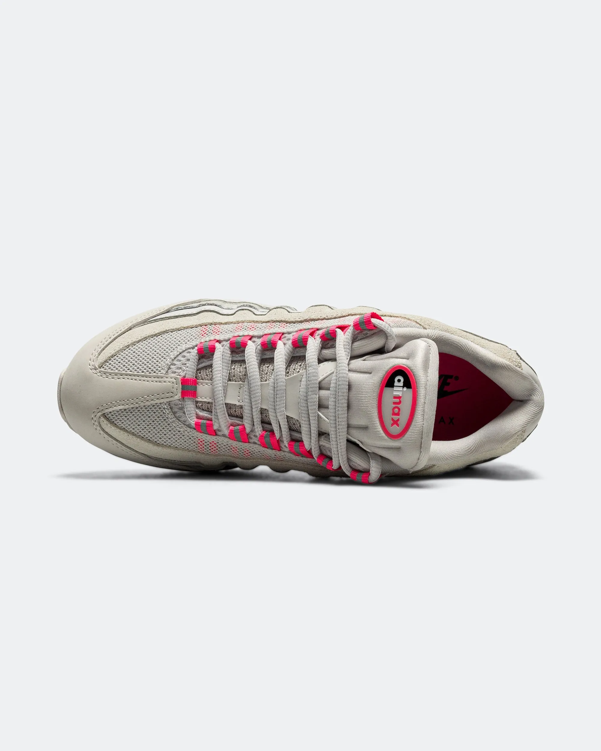 Womens Air Max 95 Big Bubble - Vast Grey/Hyper Pink-Pure Platinum Smart Step