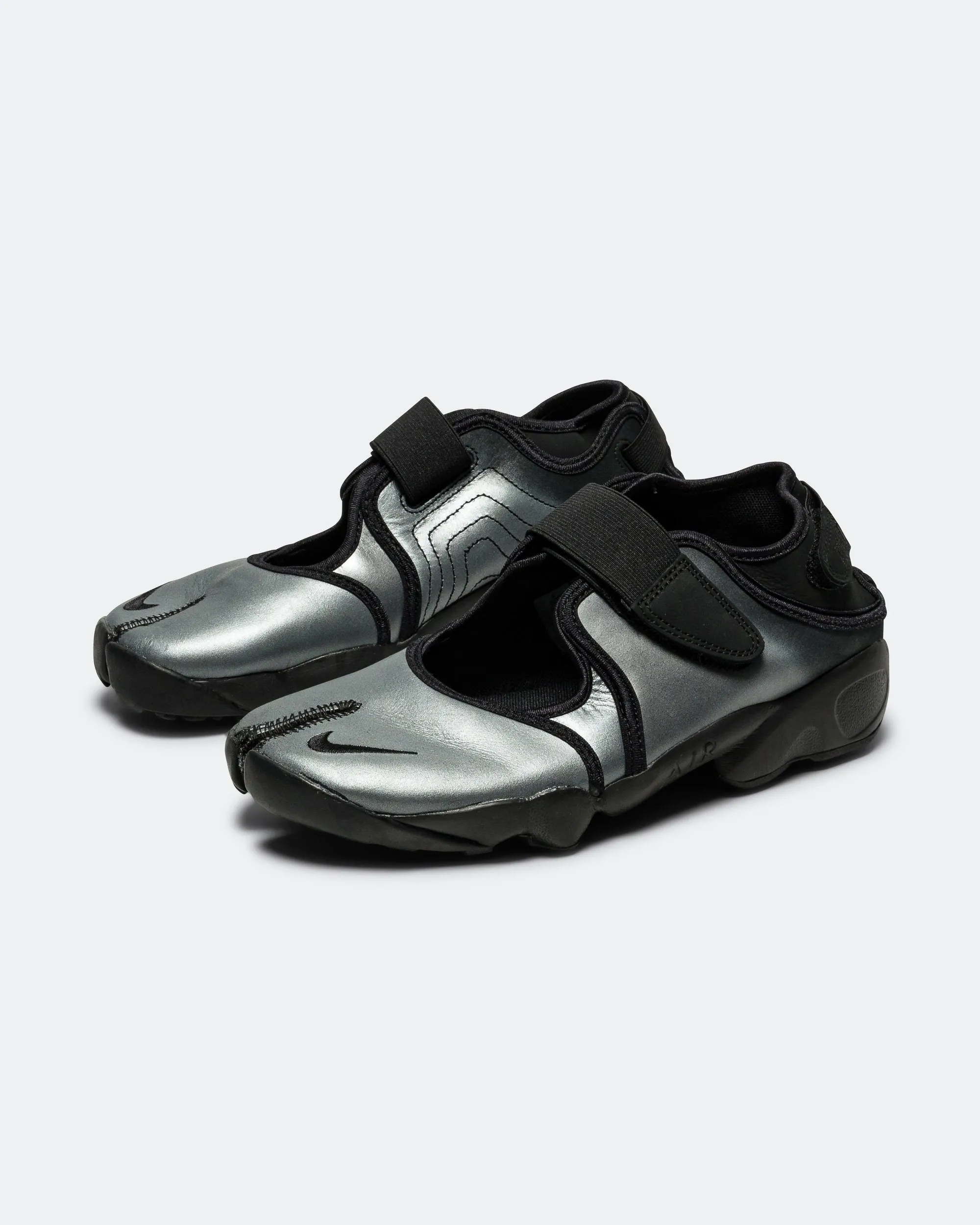 Womens Air Rift - Metallic Silver/Black Minimal Fit
