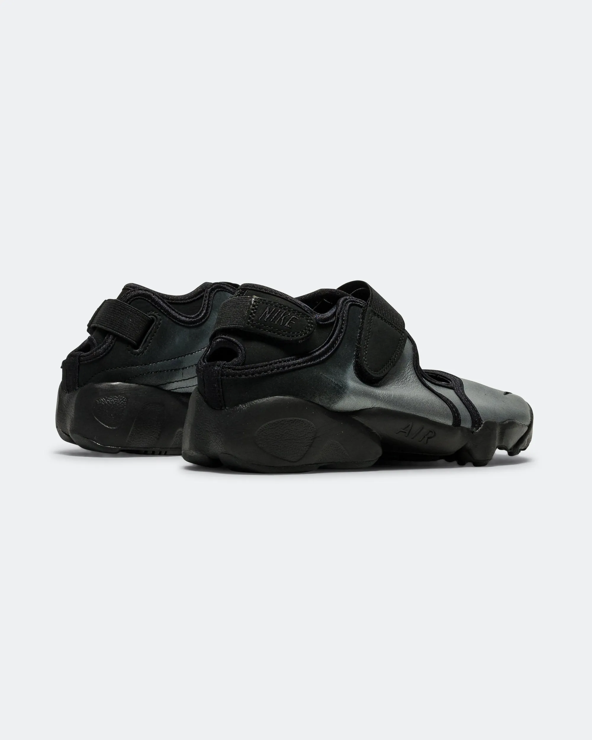 Womens Air Rift - Metallic Silver/Black Minimal Fit