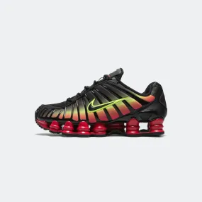 Weather Ready Lightweight Cushioning Womens Shox TL - Black/Volt-Fire Red