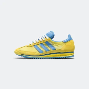Womens SL72 x Sporty & Rich - Light Yellow/Real Blue-Footwear White Mid Cut Timeless Support