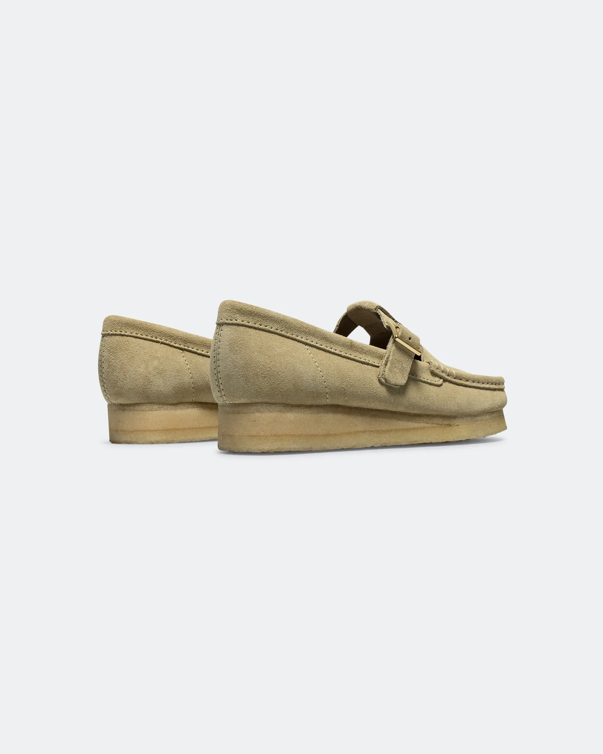 Womens Wallabee T Bar - Maple Suede Versatile Performance