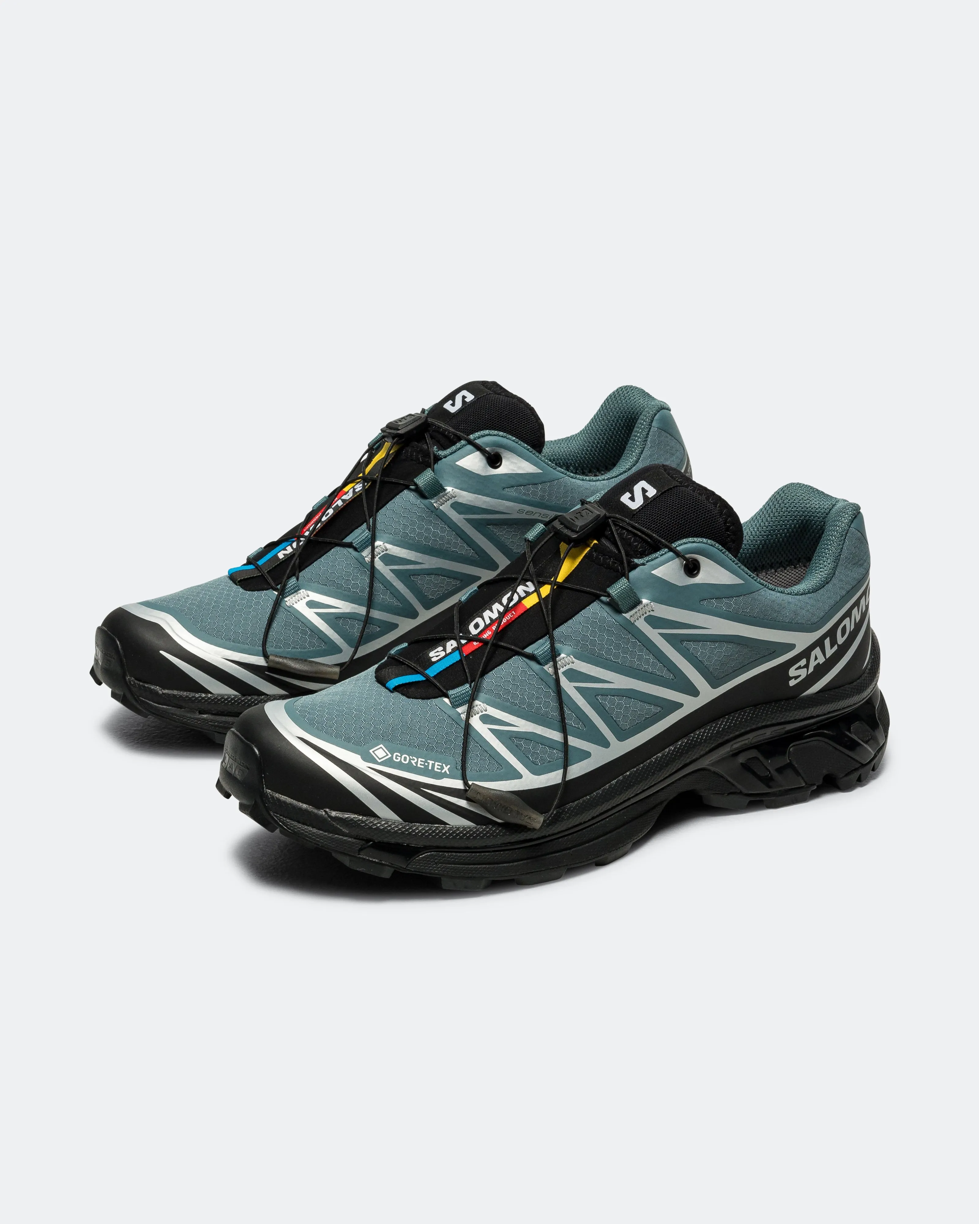 XT-6 GTX - North Atlantic/Black-Footwear Silver Soft Touch
