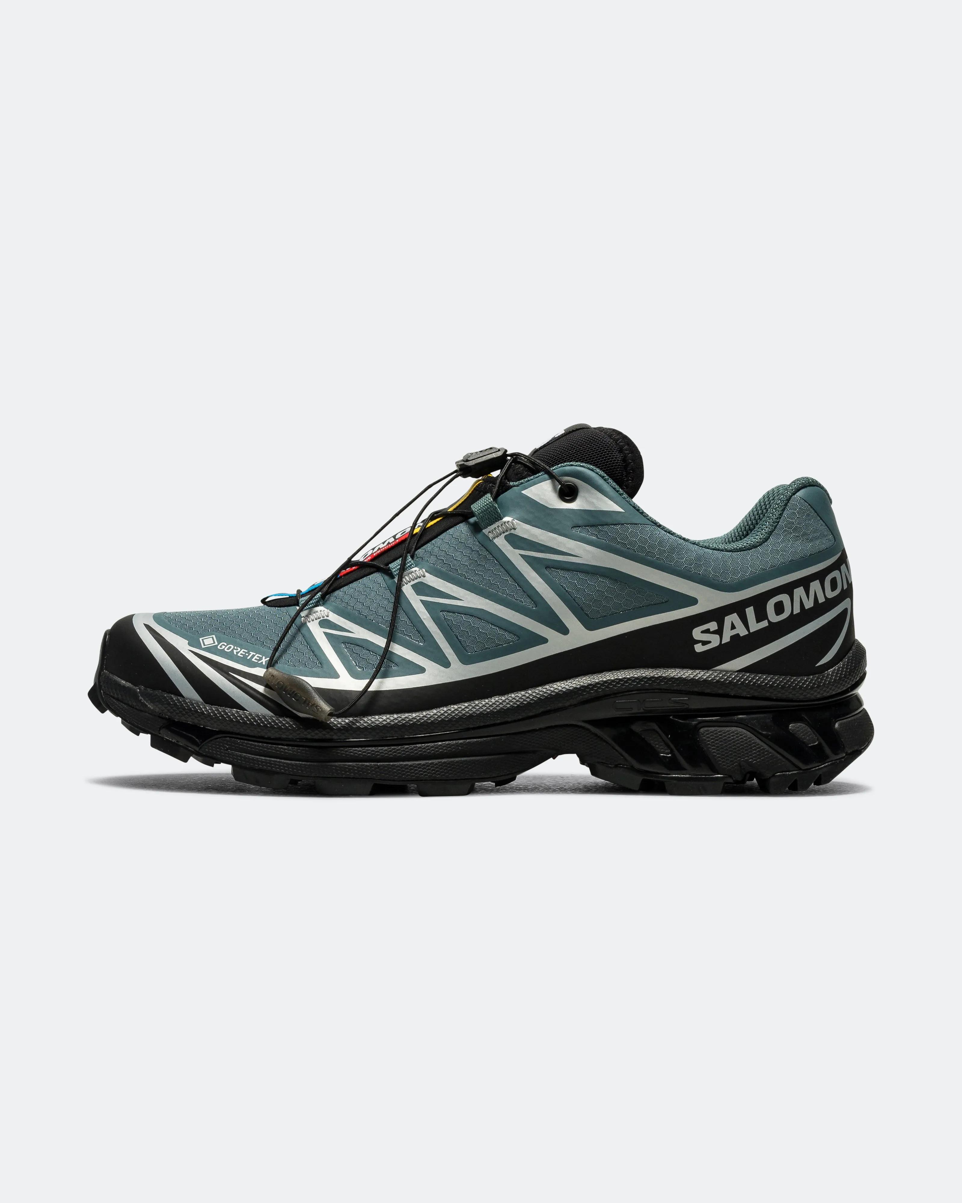 XT-6 GTX - North Atlantic/Black-Footwear Silver Sleek Option High-performance ease