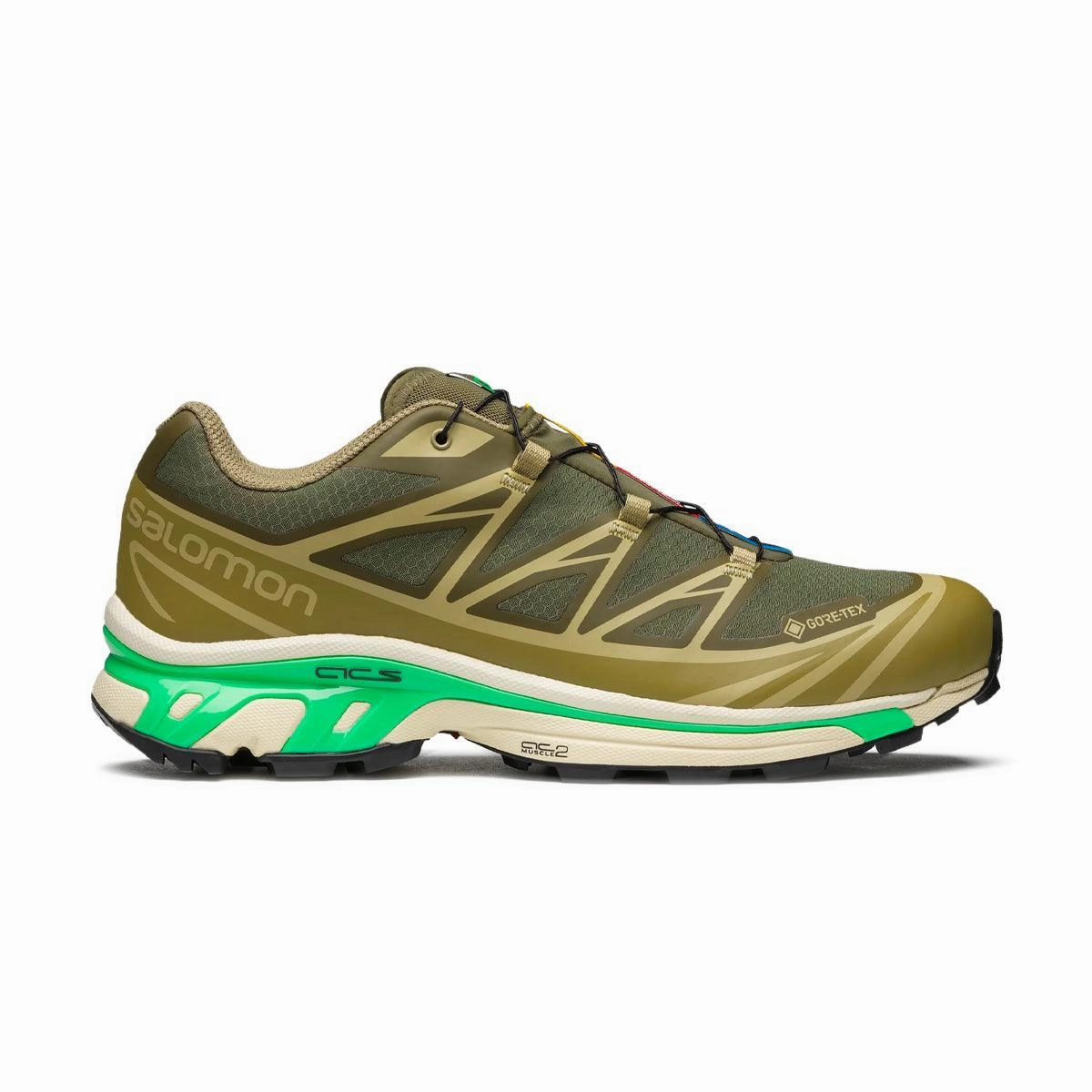 XT-6 GORE-TEX 'Olive Night Dried Herb' Retro Style