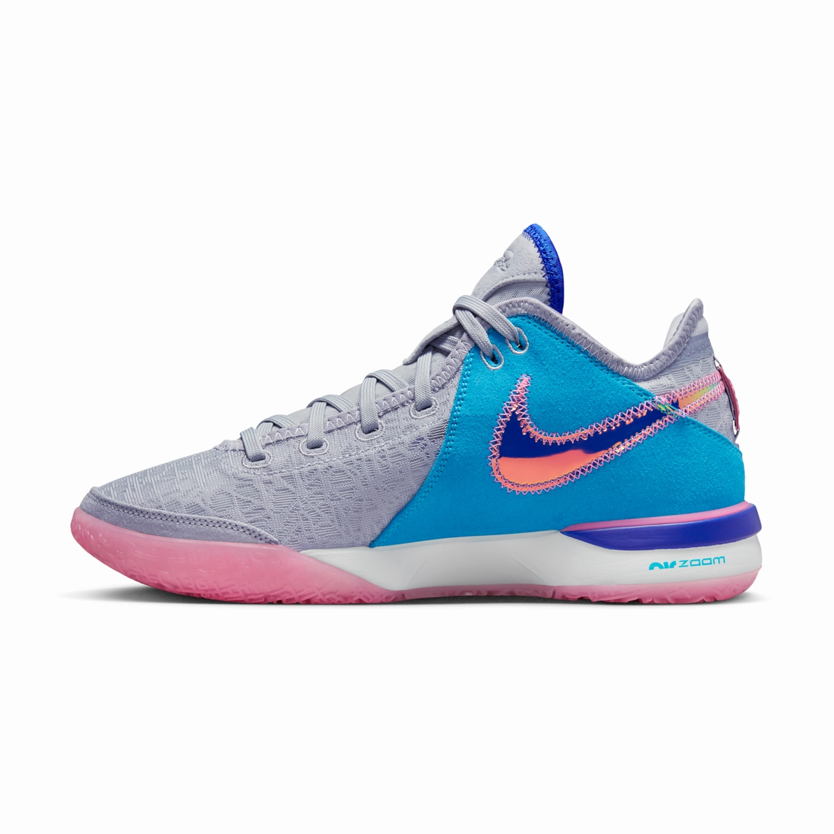 Zoom LeBron NXXT Gen EP 'Wolf Grey' Unique cushioning